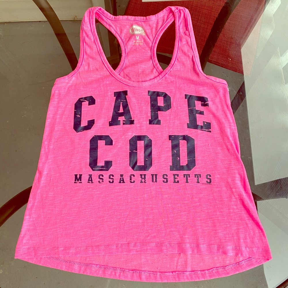 Cape cod pink racerback top medium